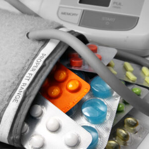 Blood Pressure cuff and Hypertension medications